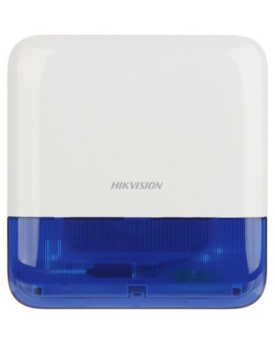 DS-PS1-E-WE Blue Indicator. Оповещатель свето-звуковой радиоканальный уличный. AX PRO Hikvision в Мытищах