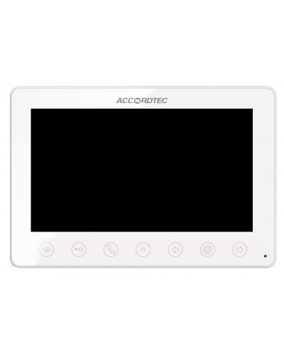 AT-VD751C/M/SD WH. Монитор домофона цветной с функцией «свободные руки». AccordTec в Мытищах