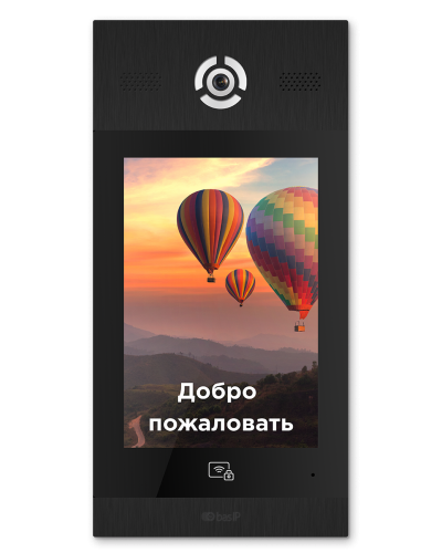 AA-14FB BLACK. Вызывная панель подъездного IP-домофона. BAS-IP в Мытищах