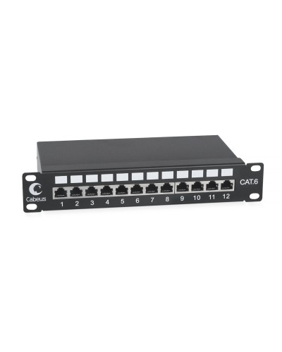 PL-12-Cat.6 (7953c). Патч-панель 10. CABEUS в Мытищах