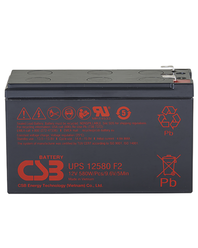 CSB UPS 12580. Аккумулятор герметичный свинцово-кислотный. CSB в Мытищах