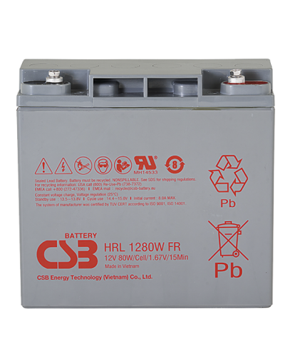 CSB HRL 12280W FR. Аккумулятор герметичный свинцово-кислотный. CSB в Мытищах