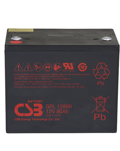 CSB GPL 12800. Аккумулятор герметичный свинцово-кислотный. CSB в Мытищах