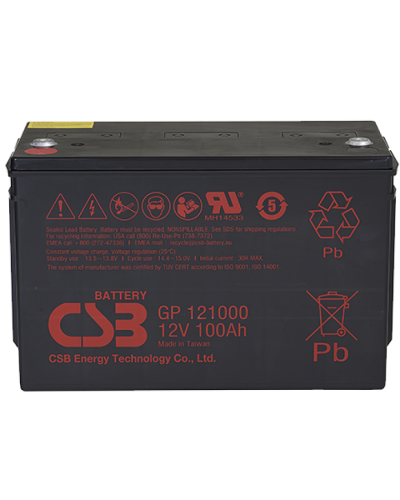 CSB GP 121000. Аккумулятор герметичный свинцово-кислотный. CSB в Мытищах