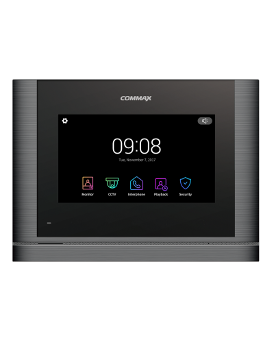 CDV-704MF/VZ (темное серебро). Монитор видеодомофона цветной. Commax в Мытищах