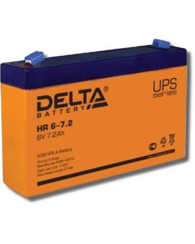 Delta HR 6-7.2. Аккумулятор герметичный свинцово-кислотный. Delta в Мытищах