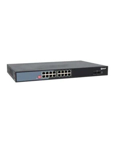 TSX-U-2GX/SFP-16GTP-R. Промышленный неуправляемый коммутатор. EKF в Мытищах
