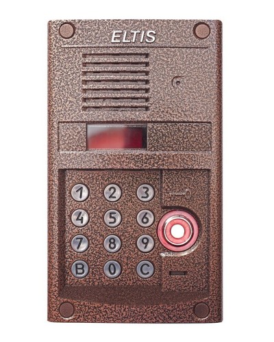 DP400-TDC22 (медь). Блок вызова домофона. ELTIS в Мытищах