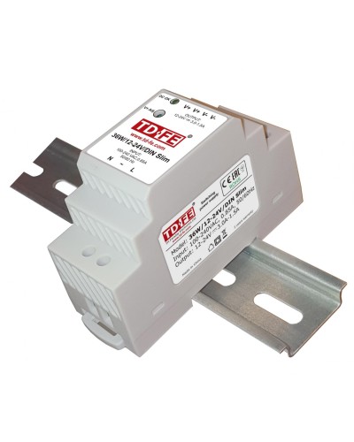 36W/12-24V/DIN Slim. Источник вторичного электропитания. FARADAY в Мытищах