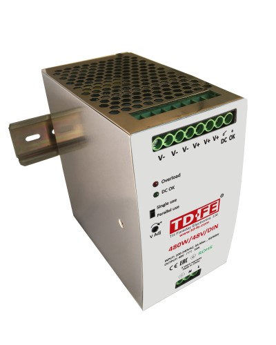 480W/48V/DIN. Блок питания. FARADAY в Мытищах