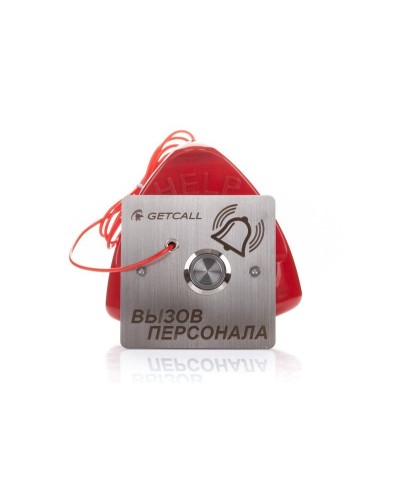 GC-0423B1. Проводная влагозащищенная кнопка вызова со шнуром. GETCALL в Мытищах