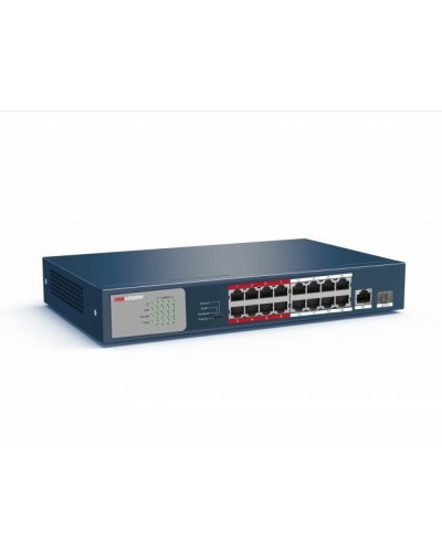 DS-3E0318P-E/M(B). Коммутатор с питанием POE. Hikvision в Мытищах