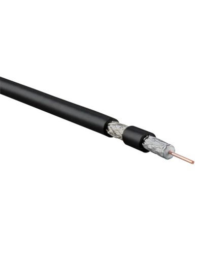COAX-RG6-CU-500. Кабель коаксиальный. Hyperline в Мытищах