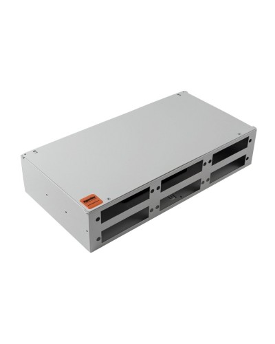 FO-19R-2U-6xSLT-W140H42-48UN-GY. Кросс оптический 19. Hyperline в Мытищах