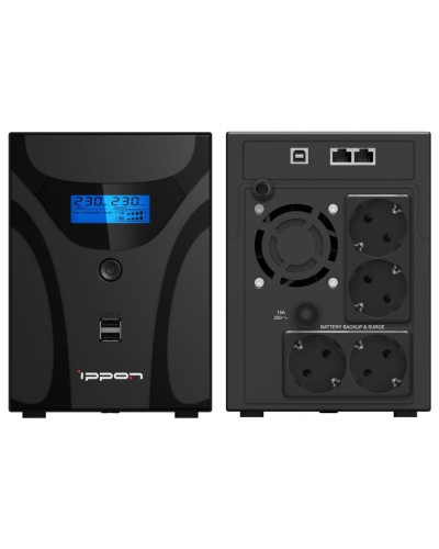 Ippon Smart Power Pro II 1600 Euro (1029742). Источник бесперебойного питания. Ippon в Мытищах
