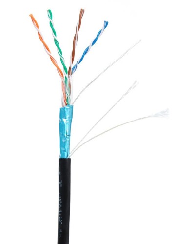 F/UTP 4pair, Cat5е, Out, PE (EC-UF004-5E-PE-BK). Кабель «витая пара» (LAN) для структурированных систем связи. NETLAN в Мытищах