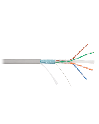 F/UTP 4pair, Cat6a, Solid, In, нг(А)-HF (NMC 4255C-GY). Кабель «витая пара» (LAN) для структурированных систем связи. NIKOMAX в Мытищах