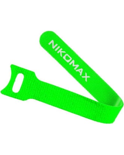 NMC-CTV210-16-SB-GN-10 (10шт). Стяжка-липучка с мягкой пряжкой. NIKOMAX в Мытищах