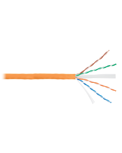 U/UTP 4pair, Cat6, Solid, In, нг(А)-HF (NMC 2140C-OR). Кабель «витая пара» (LAN) для структурированных систем связи. NIKOMAX в Мытищах