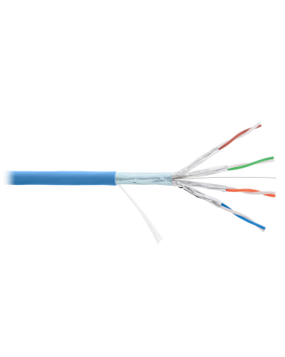 F/FTP 4pair, Cat6a, Solid, In, нг(А)-HF (NMC 4355C-IB). Кабель «витая пара» (LAN) для структурированных систем связи. NIKOMAX в Мытищах