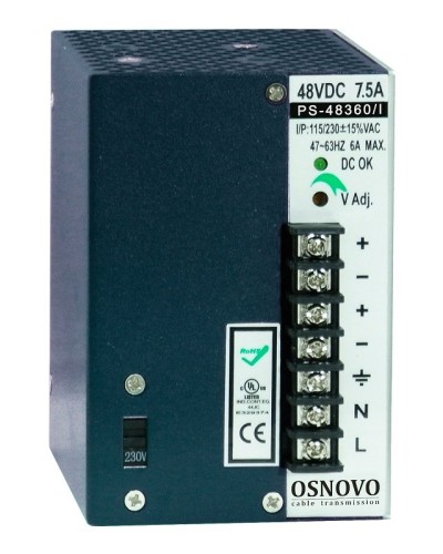 PS-48360/I. Блок питания промышленный. OSNOVO в Мытищах