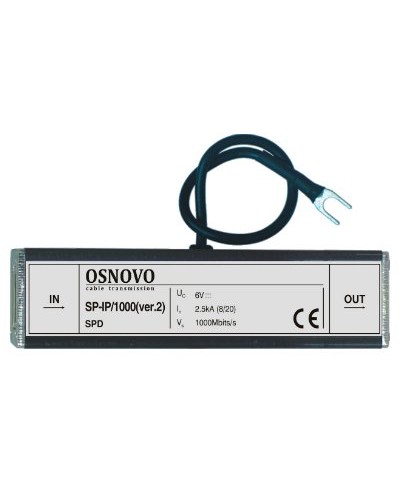 SP-IP/100(ver2). Устройство грозозащиты цепей Ethernet. OSNOVO в Мытищах