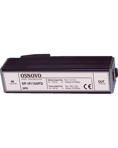 SP-IP/100PD. Устройство грозозащиты цепей Ethernet. OSNOVO в Мытищах