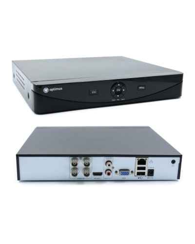 AHDR-4004. Видеорегистратор мультиформатный 4-канальный. Optimus в Мытищах