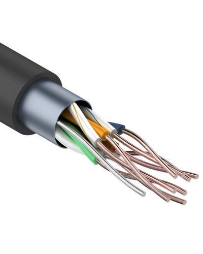 F/UTP 4PR 24AWG CAT5e OUTDOOR 305м CCA PROCONNECT (01-0146-3). Кабель «витая пара» (LAN) для структурированных систем связи. PROCONNECT в Мытищах
