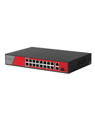 PND-16P-2G1F-BT2 (300W). Коммутатор гибридный 16+2+1 с PoE. Polyvision в Мытищах