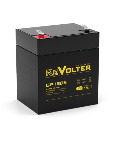 Revolter GP 1205. Аккумулятор автомобильный герметичный свинцово-кислотный. Revolter в Мытищах