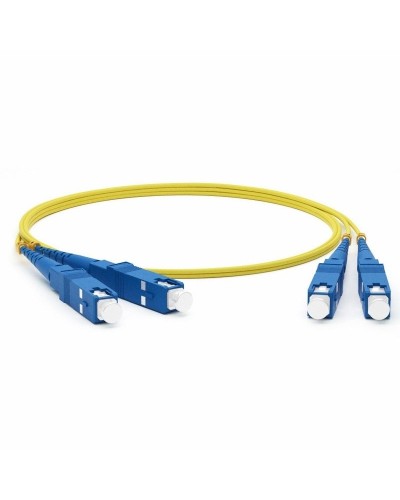 Патч-корд оптический соединительный (SM), 9/125 (OS2), SC/UPC-SC/UPC, (Duplex), LSZH, 1м (50-2011): Патч-корд оптический в Мытищах
