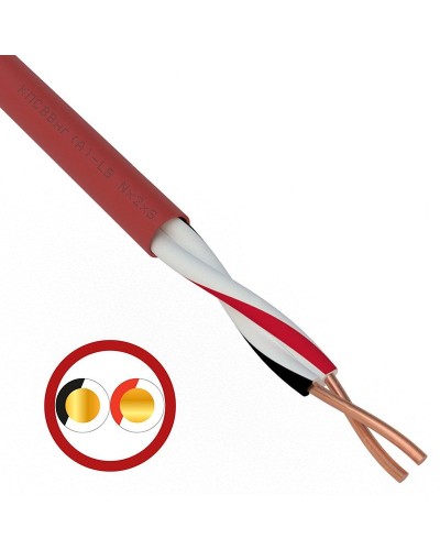КПСВВнг(А)-LS 1х2х1,0 (01-4862)(REXANT). Кабель для систем пожарной и охранной сигнализации. Rexant в Мытищах
