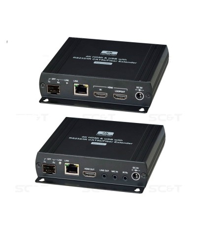 HKM01-4K. Удлинитель KVM. SC&T в Мытищах