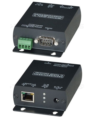 RS007. Преобразователь интерфейса RS485/RS422/RS232 в Ethernet. SC&T в Мытищах