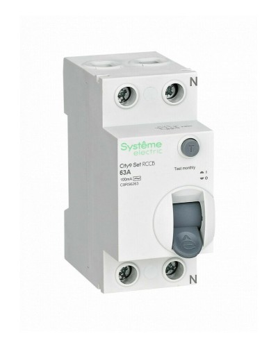 City9 Set 63А 2P 100мА AC 230В (C9R56263). Выключатель дифференциального тока. Systeme Electric в Мытищах