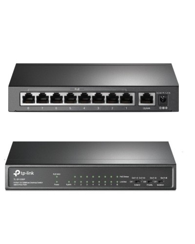 TL-SF1009P. Коммутатор 8-портовый. TP-Link в Мытищах