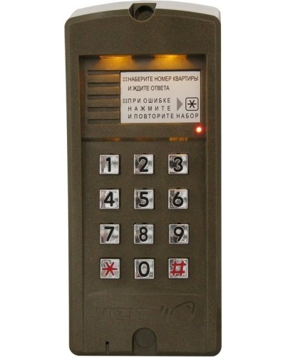 БВД-310R. Вызывная панель аудиодомофона. VIZIT в Мытищах