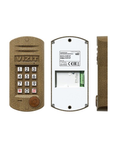 БВД-315FCP. Блок вызова домофона. VIZIT в Мытищах