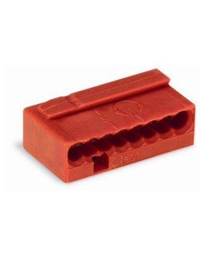 WAGO 243-808 Клемма MICRO 8-проводная красная. Клемма для распределительных коробок. WAGO в Мытищах
