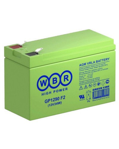 WBR GP1290 F2. Аккумулятор герметичный свинцово-кислотный. WBR в Мытищах