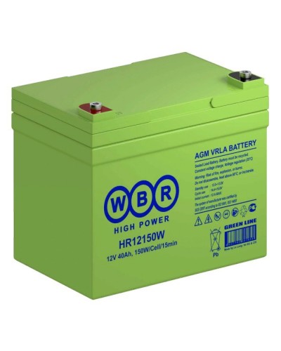 WBR HR12150W. Аккумулятор герметичный свинцово-кислотный. WBR в Мытищах