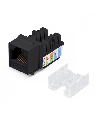 WR-KJ-RJ45-C5E-90-SW-BK. Вставка Keystone Jack RJ-45. WRLine в Мытищах