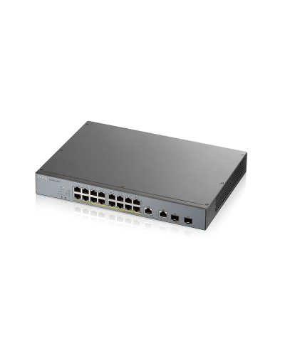 GS1350-18HP-EU0101F. Коммутатор сетевой PoE управляемый L2. ZYXEL в Мытищах