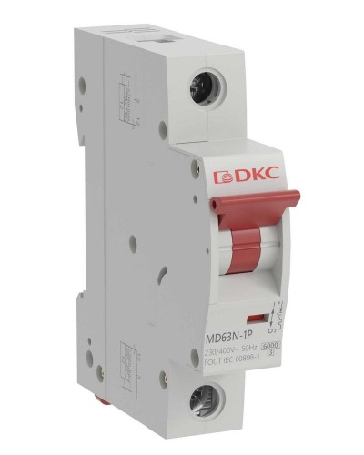 YON max MD63N 1P 20А 6кА C (MD63N-1PC20). Автоматический выключатель. ДКС в Мытищах